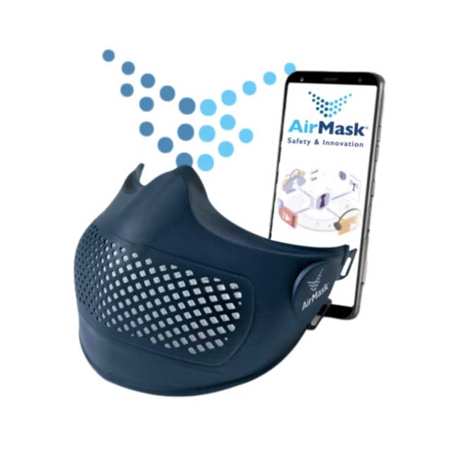 AirMask mascherina di protezione tecnologica Svizzera Canton Ticino