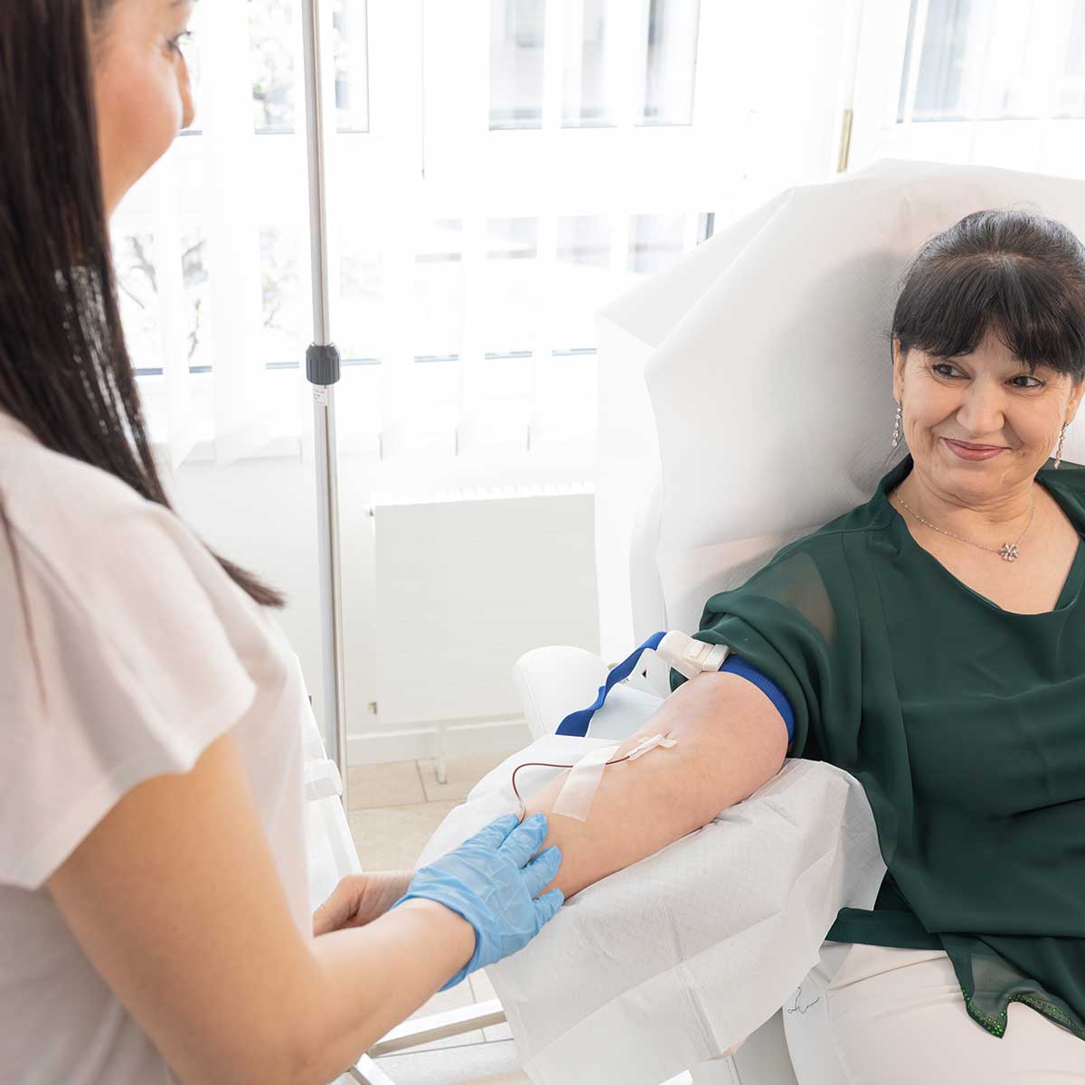 Swiss Pro Age a Lugano - analisi del sangue 